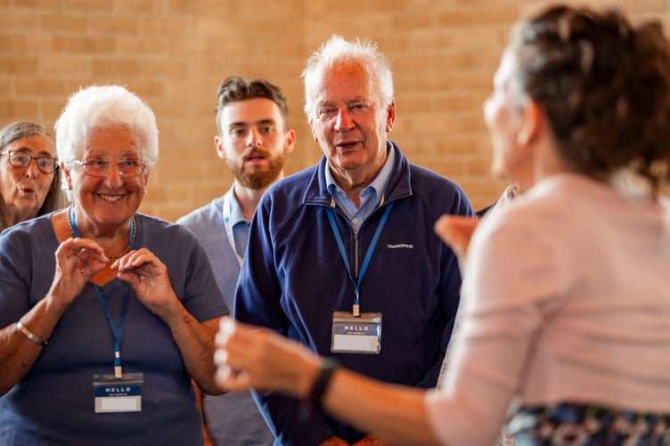 St Austell FMNC gave a relaxed, informal performance. Picture: Julia Anna Wrzesinska
