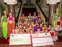 Dance school makes special presentation to its chosen charities