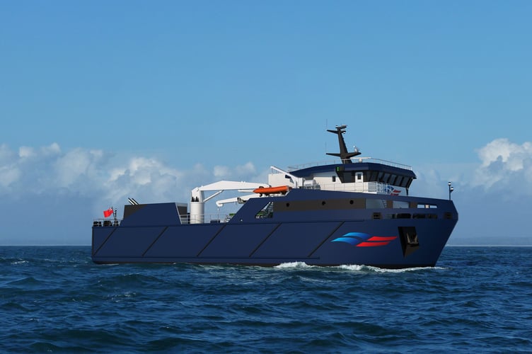 Name for Isles of Scilly's new freight vessel unveiled