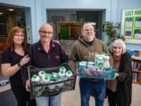 Dairy company supporting charities to increase access to daily dairy