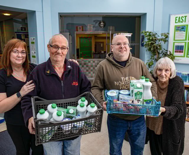 Dairy company supporting charities to increase access to daily dairy