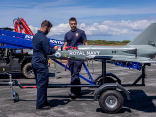 Royal Navy’s unique drone squadron marks five years of success
