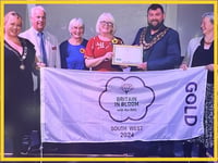 Town strikes gold in prestigious horticulture competition