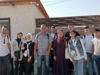 Young Palestinians visit Cornwall