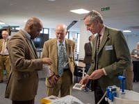 ShelterBox welcomes Lord Lieutenant to Truro headquarters 