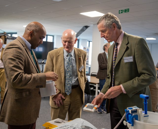 ShelterBox welcomes Lord Lieutenant to Truro headquarters 