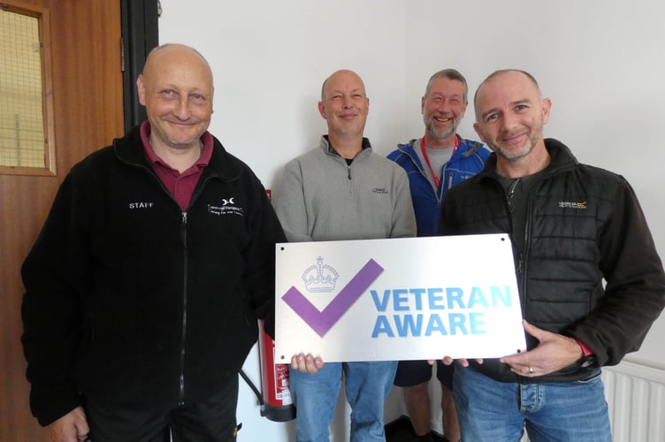 MS From left to right Neil Rowe, Trevor Skuse, Chris Starnes and Kev Rowden