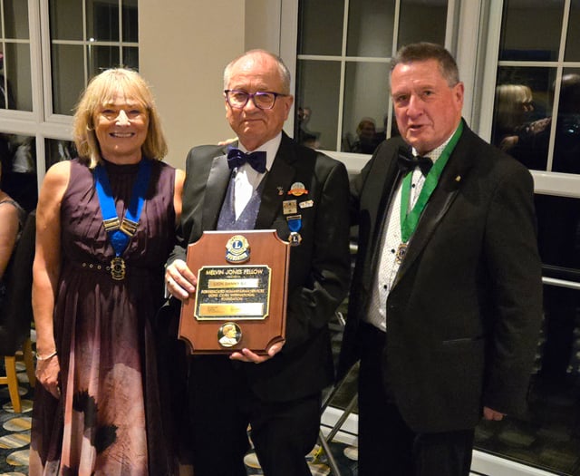 Charity commends member for dedicated service