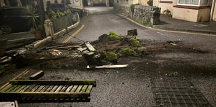 Pub wall demolished by hit and run driver