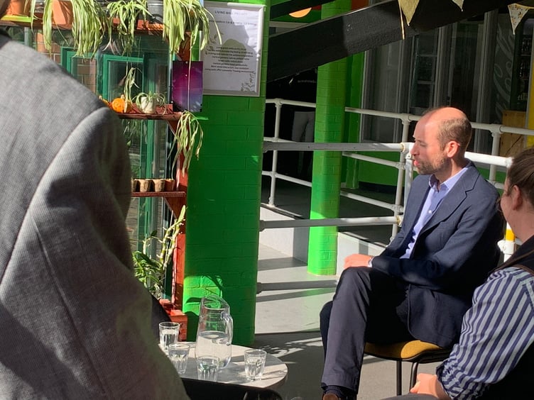 Prince William Duchy College Visit