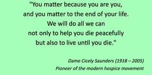 Churches Together in St Austell: Hospice care