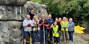 Neglected play park given a spruce up