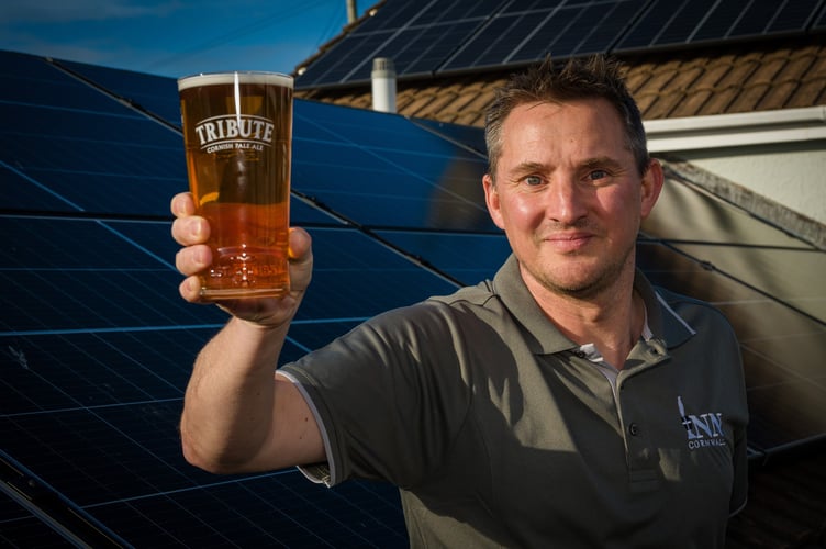 Mark Holden, landlord of the Victoria Inn at Roche.