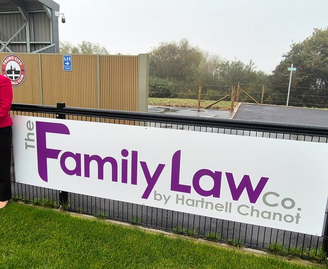 Law firm kicks off sponsorship of Truro City FC