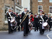 Lord Nelson remembered at thanksgiving parade through village 