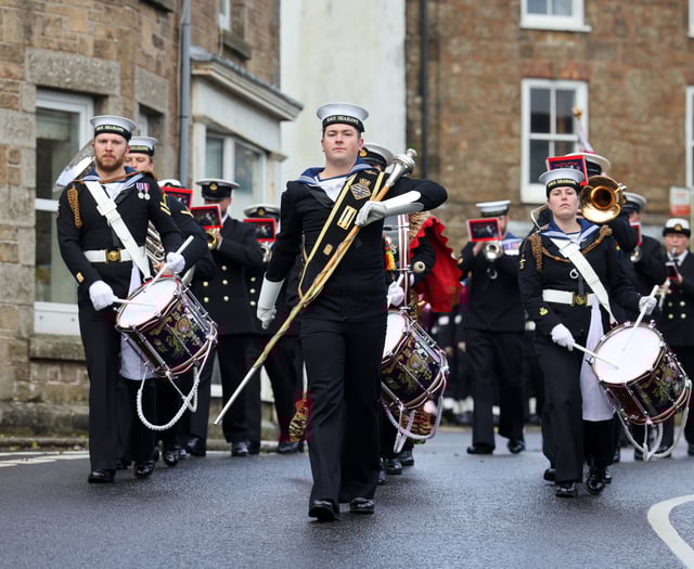 Lord Nelson remembered at thanksgiving parade through village 
