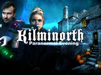 Pre Hallowe'en event at Kilminorth manor outside Looe 