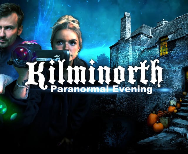 Pre Hallowe'en event at Kilminorth manor outside Looe 