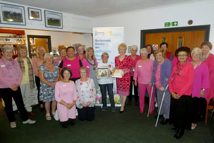 Soroptimists in St Austell held a night of celebrations.