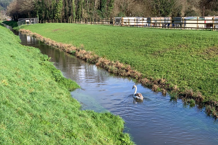 The St Austell Bay Resilient Regeneration project provides flood protection for homes and businesses,