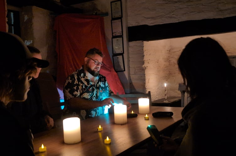 The old living room in the farm house where former resident Grahame recalls hearing footsteps from the rooms above. (Picture: Shadowtor)
