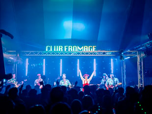 Pop party is morphing from the festival stage to the dance floor