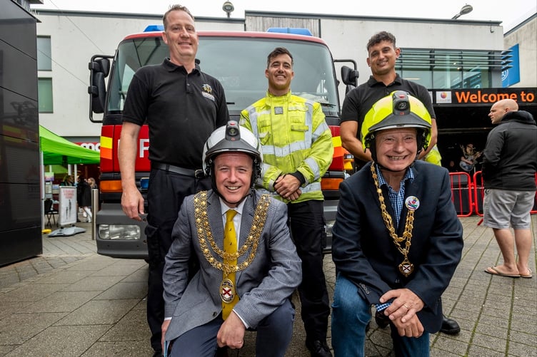 Firefighters in St Austell are an important part of the community. Picture: Paul Williams