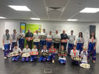 Karate club strikes gold at championships with the help of sponsorship