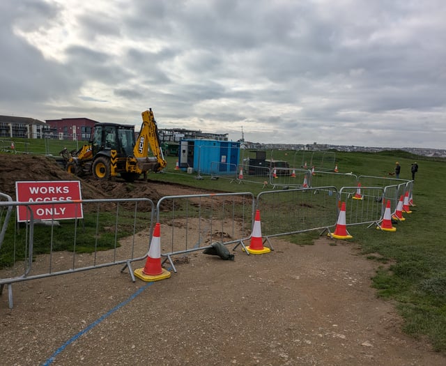 Work underway to extend popular walking and cycling path 