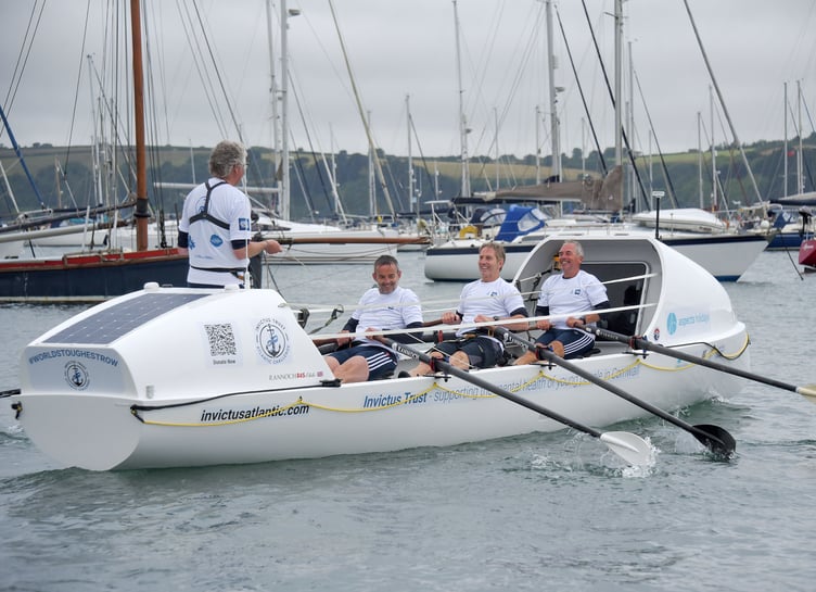 The Invictus Atlantic crew