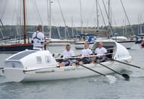 Team take on 24-hour rowathon ahead of 3,000-mile Atlantic challenge