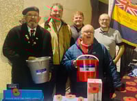 Cornish Pirates raise over £1,300 for Poppy Appeal from Chiefs clash