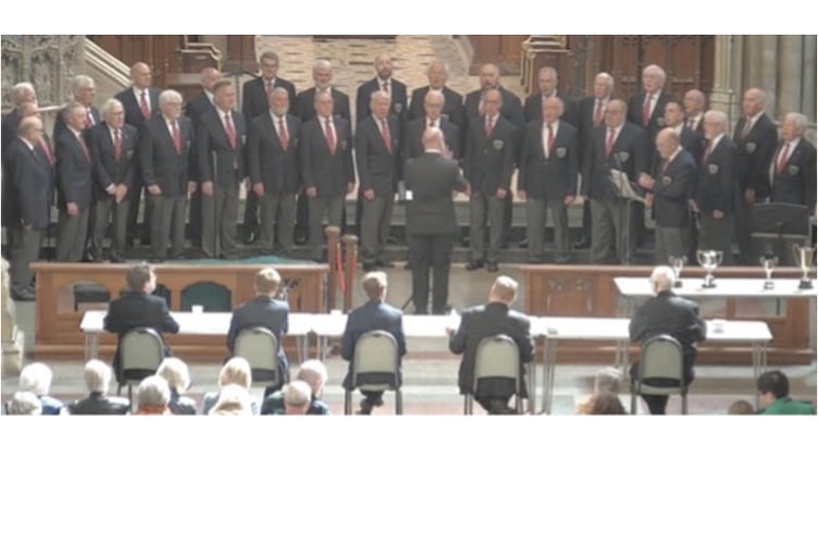 The Mevagissey Male Choir will be taking part in the concert in Truro.