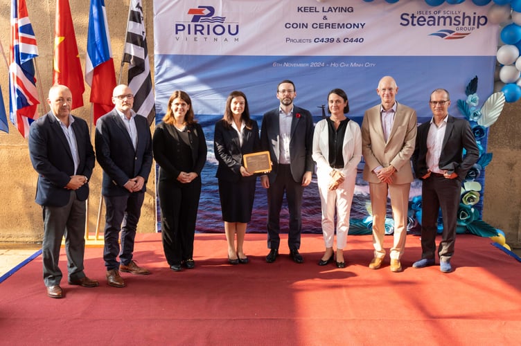 ISSG Keel Laying Ceremony.