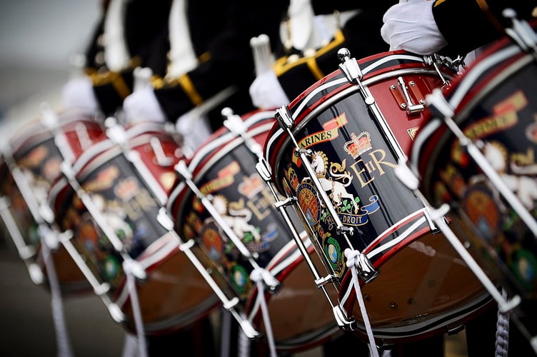 Drums Royal Marines Band