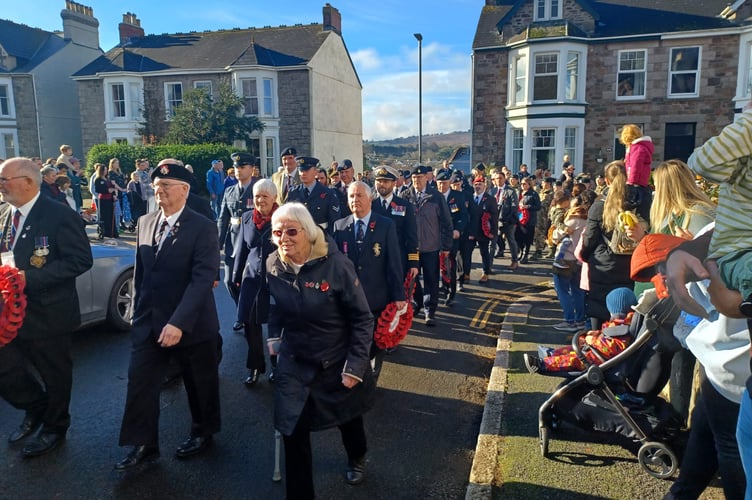 Redruth Remembrance 2024 7