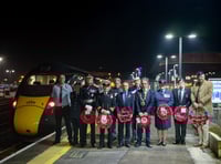 Poppies to Paddington sets off from Penzance on Armistice Day