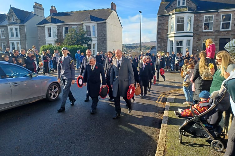 Redruth Remembrance 2024 9
