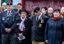Mevagissey community solemns remembers the fallen