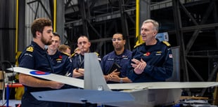 Head of the British Armed Forces visits RNAS Culdrose
