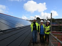 Miners Court in Redruth benefits from Government funding for PV panels