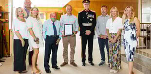 Holywell Bay Surf Life Saving Club receives King's Award