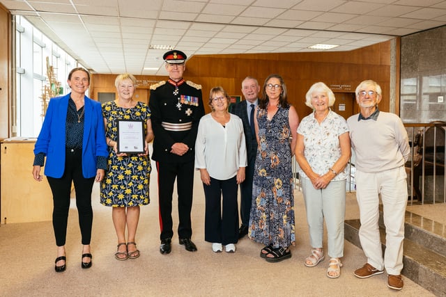 Fowey community centre receives the highest award in the land