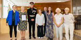 Fowey community centre receives the highest award in the land