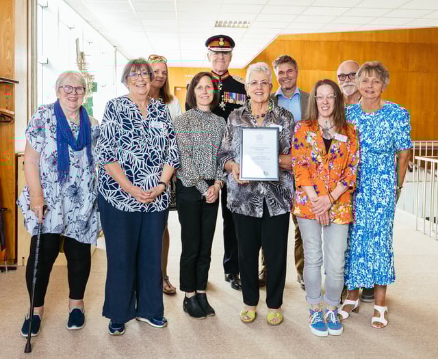 Charity that supports people in crisis awarded prestigious accolade