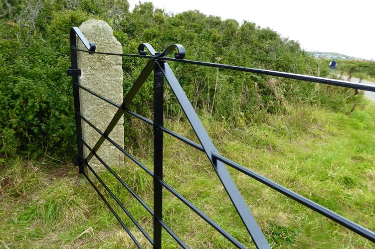 Penwith gate close up (photo credit Peter Parkinson)
