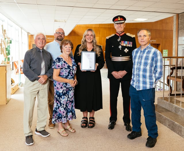 Group that empowers young people through theatre receives award