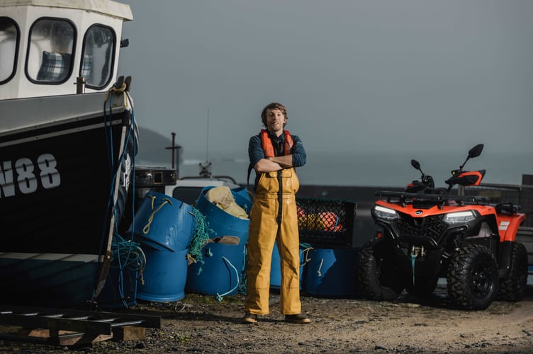 Jonny Pascoe, who works out of Mullion Cove, Cornwall, and is part of the new Young Fishers podcast.