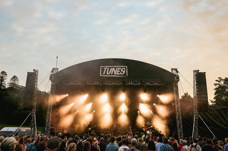 Tunes in the Park Festival at the Port Eliot Estate has proved hugely popular