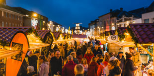 Truro Christmas market CLOSED tomorrow due to Storm Darragh